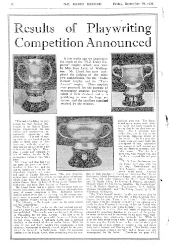 Issue page
