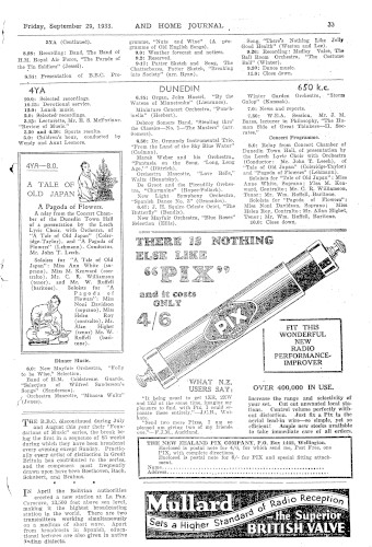 Issue page