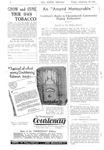 Issue page