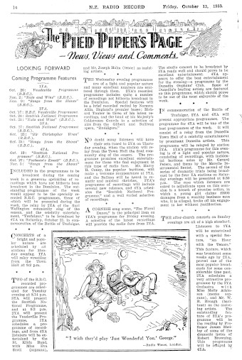 Issue page