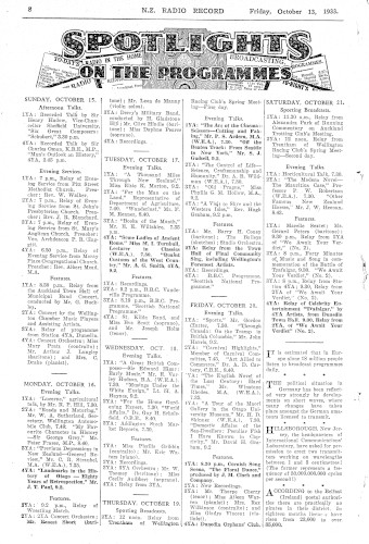 Issue page
