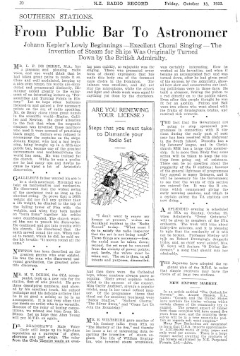 Issue page