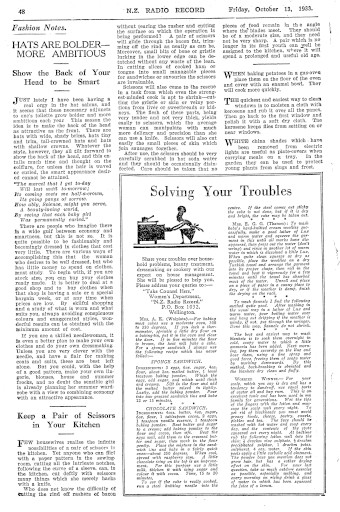Issue page