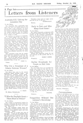 Issue page