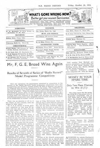 Issue page
