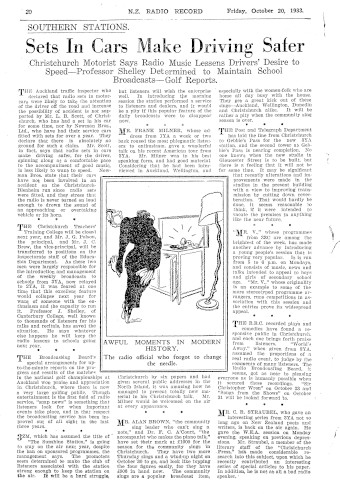 Issue page