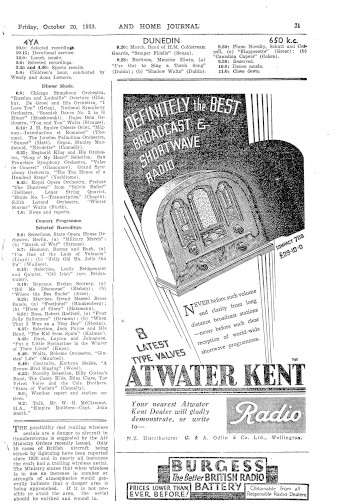 Issue page