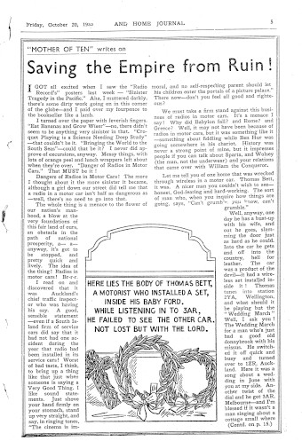 Issue page