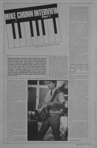 Issue page