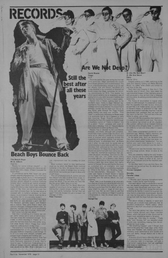 Issue page
