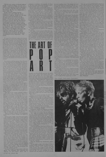 Issue page
