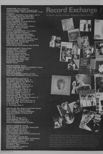 Issue page