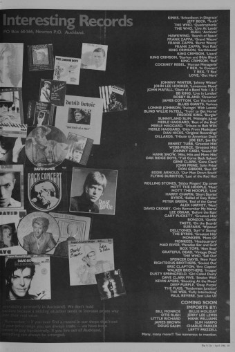 Issue page