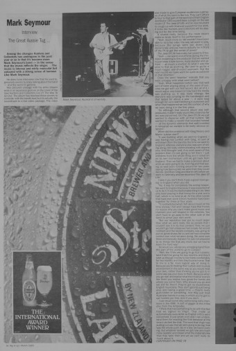 Issue page
