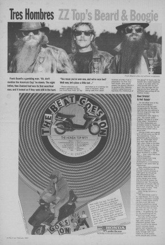 Issue page