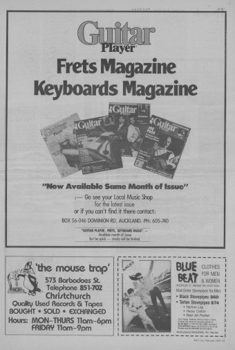 Issue page