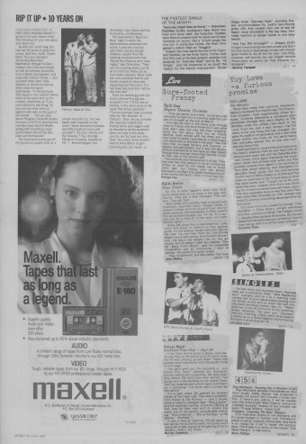 Issue page