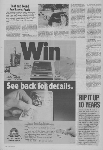 Issue page