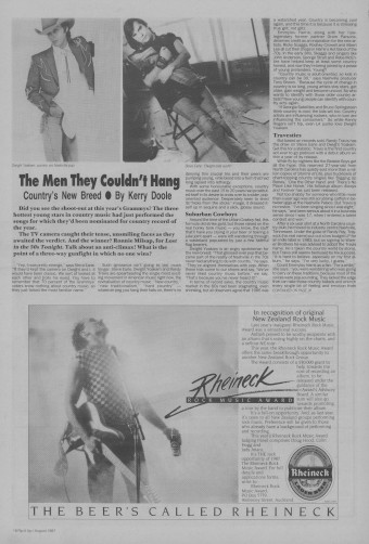 Issue page
