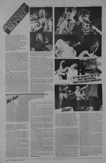 Issue page