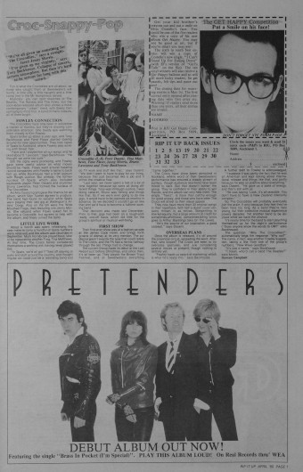 Issue page