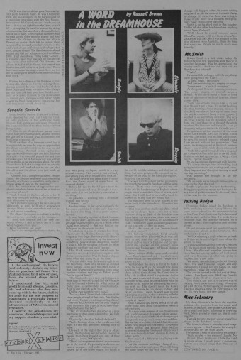 Issue page