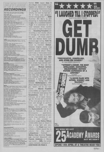 Issue page