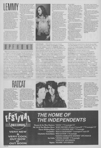 Issue page