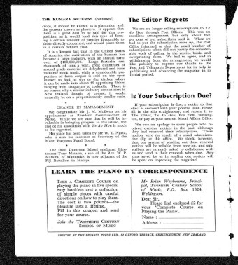 Issue page