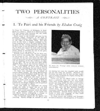 Issue page