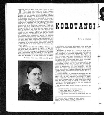 Issue page