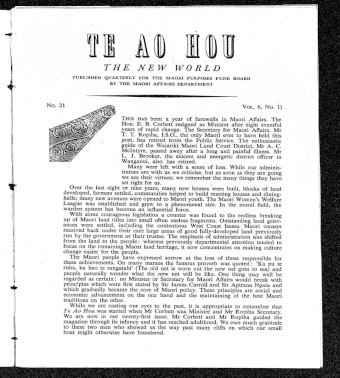 Issue page