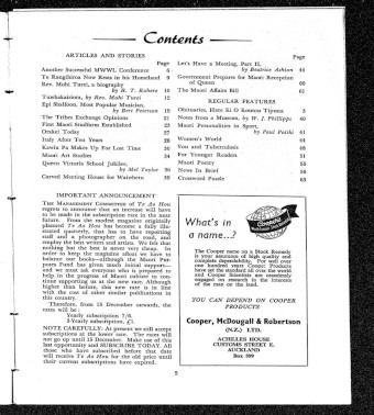 Issue page