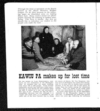 Issue page