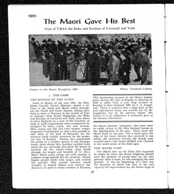 Issue page
