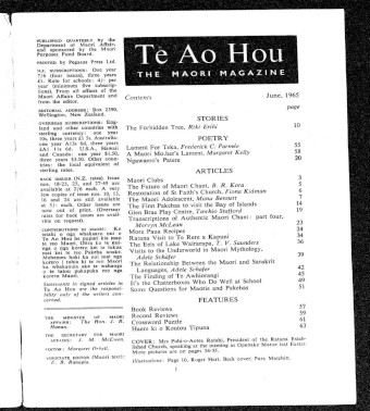 Issue page