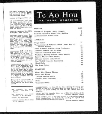 Issue page