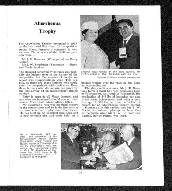 Issue page