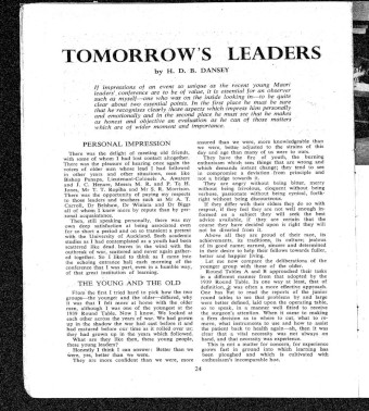 Issue page