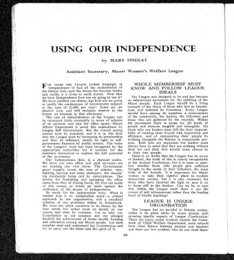 Issue page