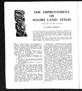 Issue page