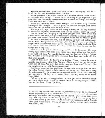 Issue page