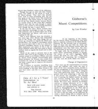 Issue page