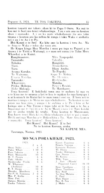 Issue page