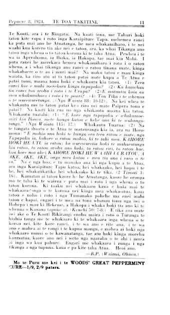 Issue page