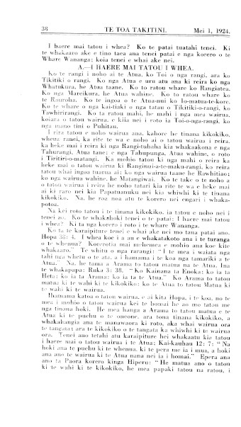 Issue page