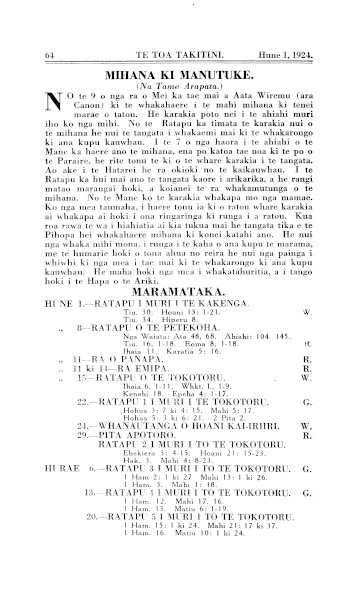 Issue page