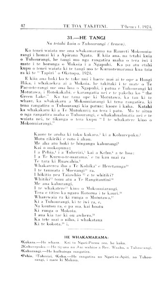 Issue page