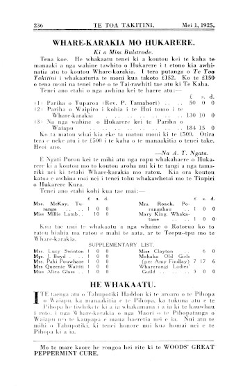 Issue page