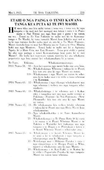Issue page